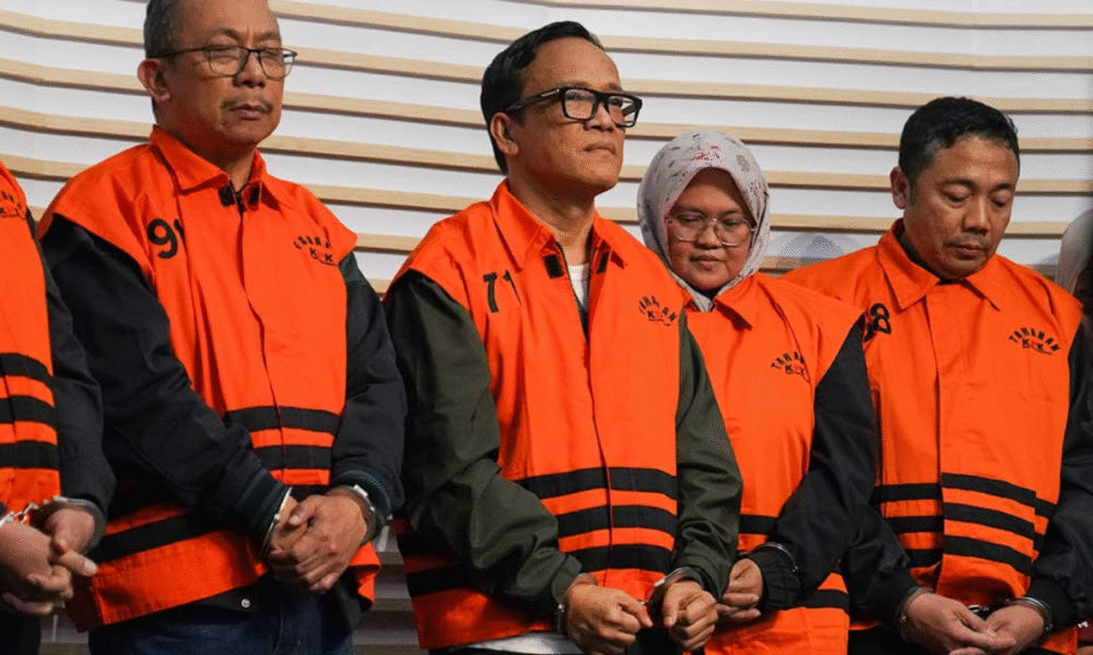 Immanuel ebenezer resmi jadi tersangka pemerasan sertifikat k3, diduga terima dana rp 3 miliar
