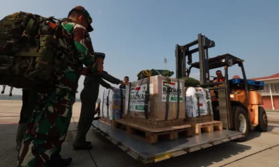 Indonesia kirim 800 ton bantuan kemanusiaan ke gaza lewat jalur udara