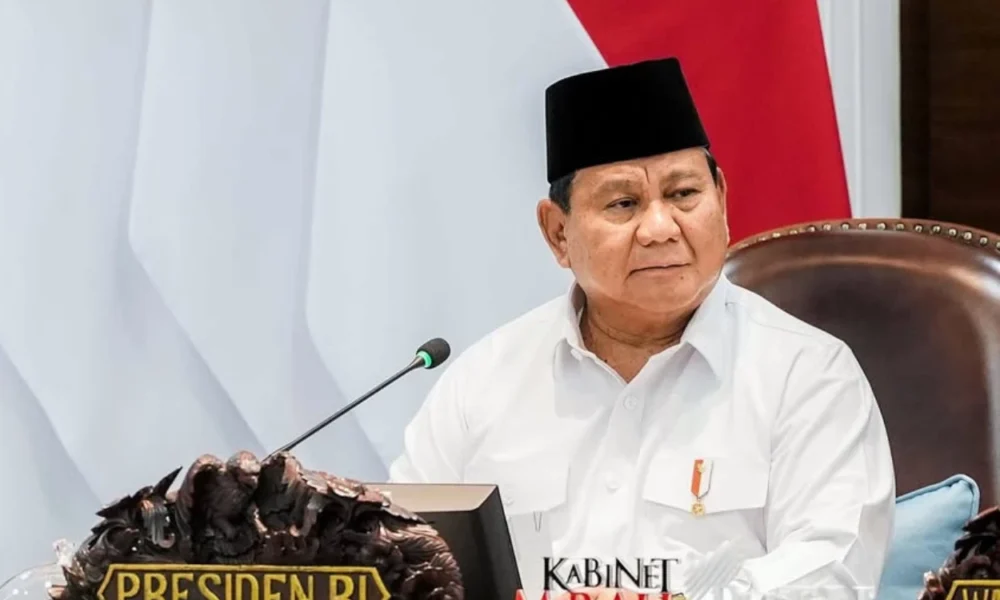 Ini respons prabowo soal kasus bupati sudewo
