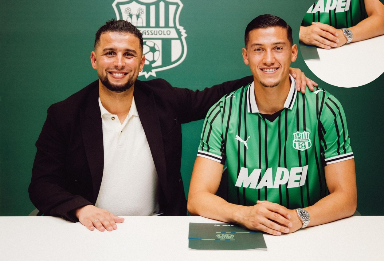 Jay idzes kenakan rolex hadiah dari prabowo saat diperkenalkan sassuolo