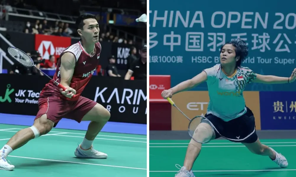 Jonatan christie & gregoria mariska lolos 16 besar kejuaraan dunia 2025