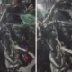 Kecelakaan fortuner di serpong, mobil ringsek hantam kontainer