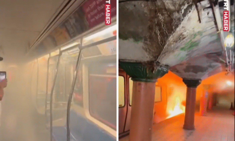 Kereta di new jersey terbakar, 22 orang dilarikan ke rumah sakit