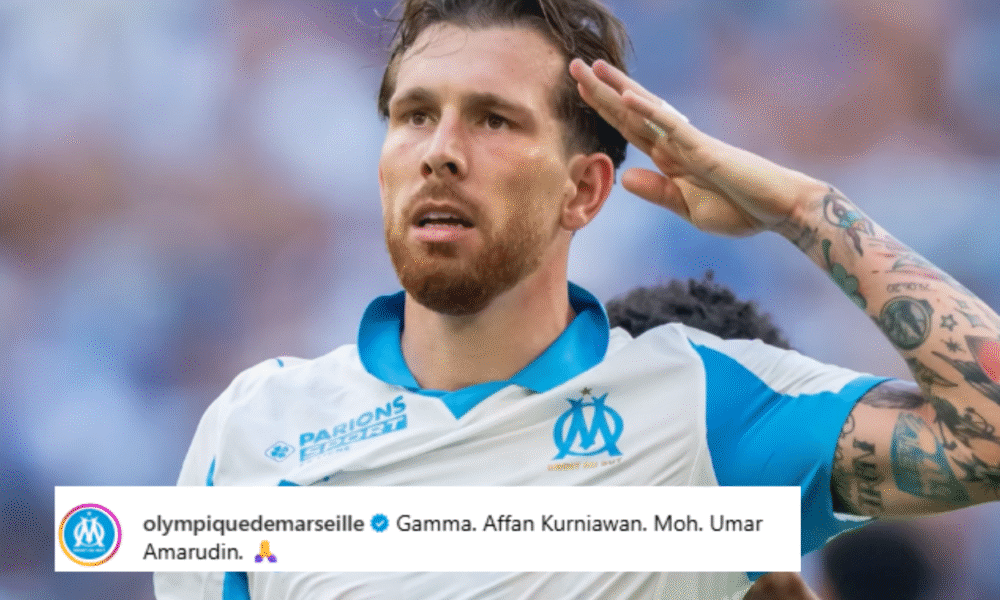 Klub prancis marseille beri hormat untuk kematian affan kurniawan