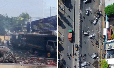 Kondisi terkini polres jakarta timur usai diamuk pendemo (1)