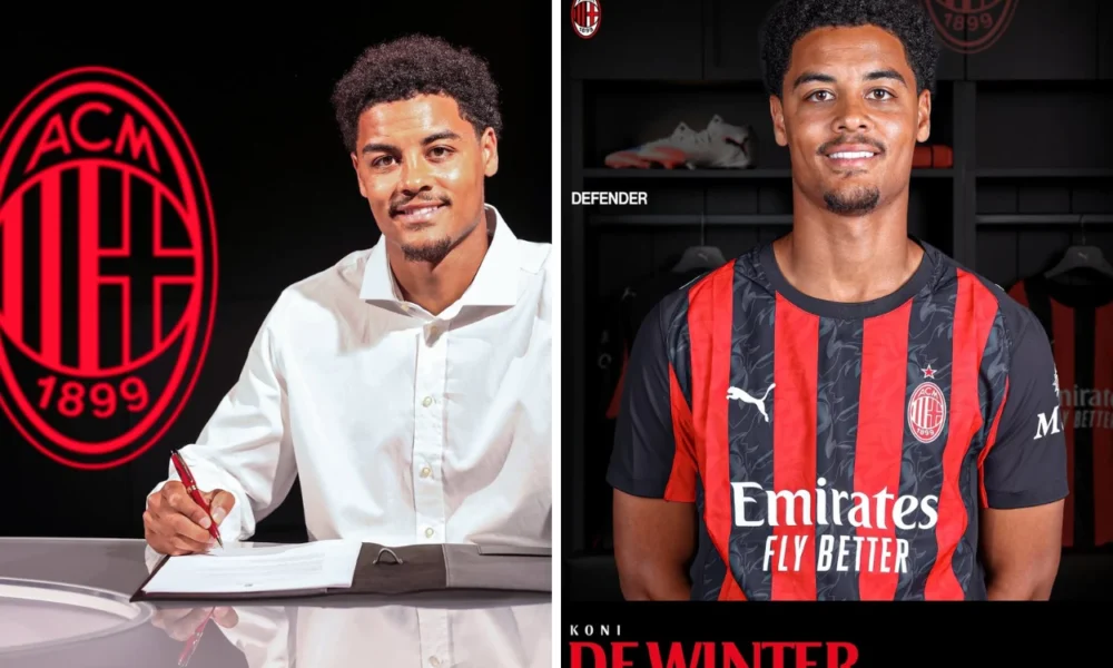 Koni de winter diboyong ac milan buat jadi bek pengganti malick thiaw