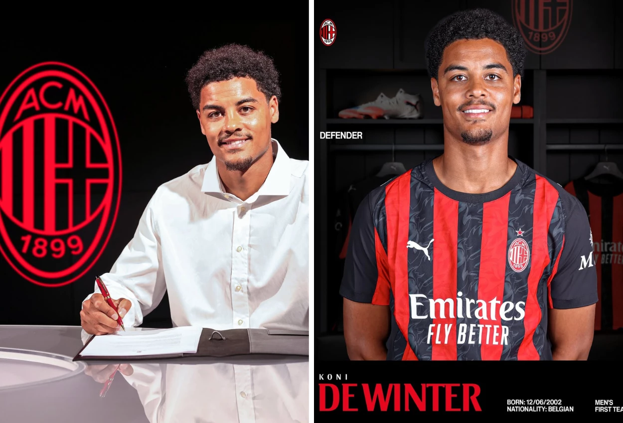 Koni de winter diboyong ac milan buat jadi bek pengganti malick thiaw
