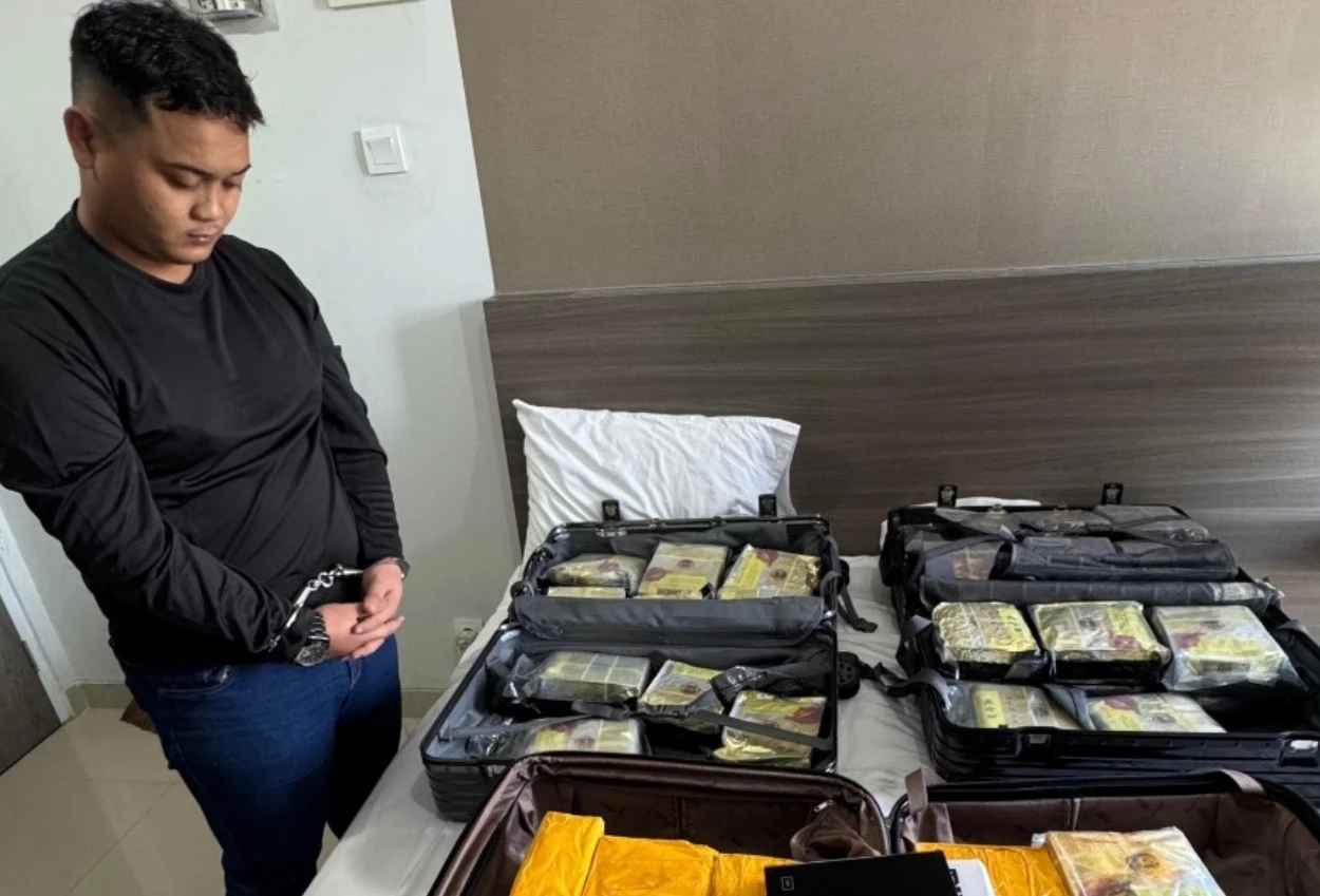 Kurir narkoba jaringan internasional berhasil diringkus polisi, 60 kg sabu disita