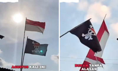 Marak pengibaran bendera one piece jelang hut ri, sufmi dasco ada upaya memecah belah