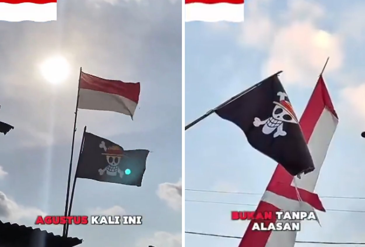 Marak pengibaran bendera one piece jelang hut ri, sufmi dasco ada upaya memecah belah