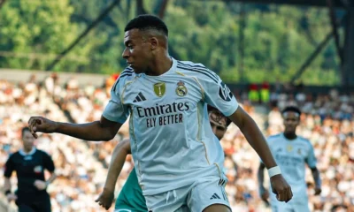 Mbappe cetak brace, real madrid bantai wsg tirol 4 0 di laga pramusim terakhir