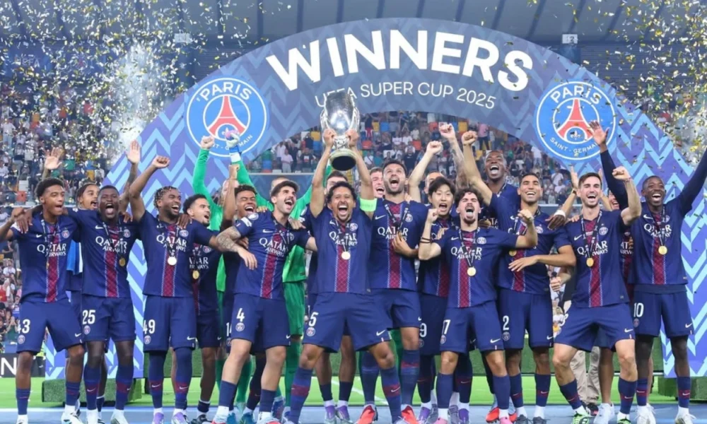 Menang penalti lawan tottenham, psg angkat piala di piala eropa 2025