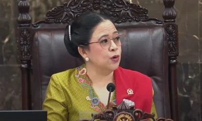 Momen puan maharani nyanyi 'imagine' saat pidato di sidang tahunan dprmpr
