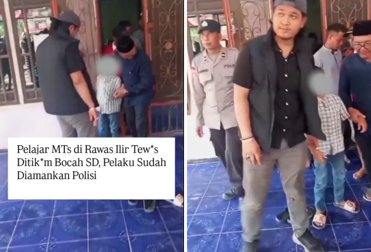 Ngeri! bocah kelas 4 sd tusuk pelajar mts hingga tewas
