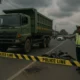 Pemotor tewas tertabrak truk yang kebut kebutan di pamulang