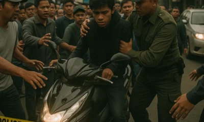 Pemuda asal serang diamuk warga usai keciduk curi motor