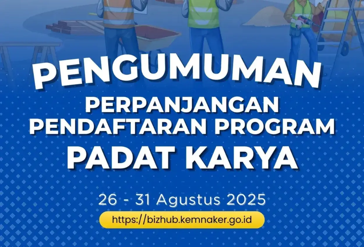 Pendaftaran tkm pemula 2025 diperpanjang, simak jadwal & cara daftar siapkerja kemnaker