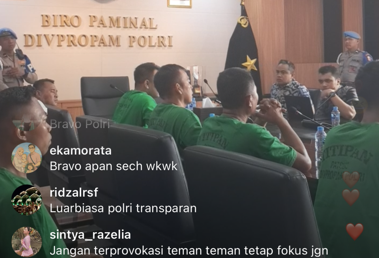 Pengakuan polisi yang lindas affan kurniawan kalau saya berhenti, kami habis diamuk massa