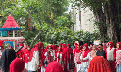 Peringatan hut ri yang digelar ikatan pengusaha muslim indonesia di discovery ancol berlangsung meriah