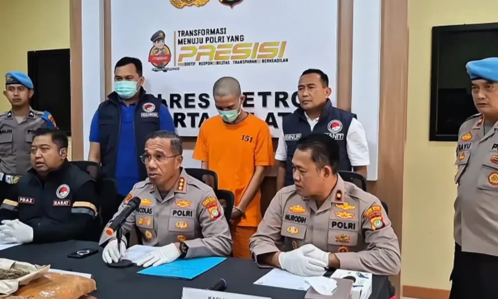 Polisi tangkap pengedar narkoba di tangerang, 13 kg ganja disita