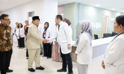 Prabowo pesan dokter harus diberi cukup istirahat nanti operasinya nggak bagus