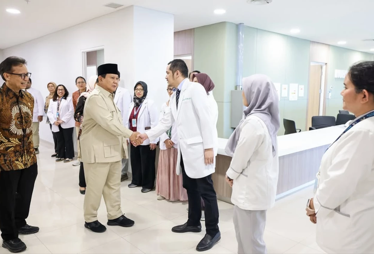 Prabowo pesan dokter harus diberi cukup istirahat nanti operasinya nggak bagus