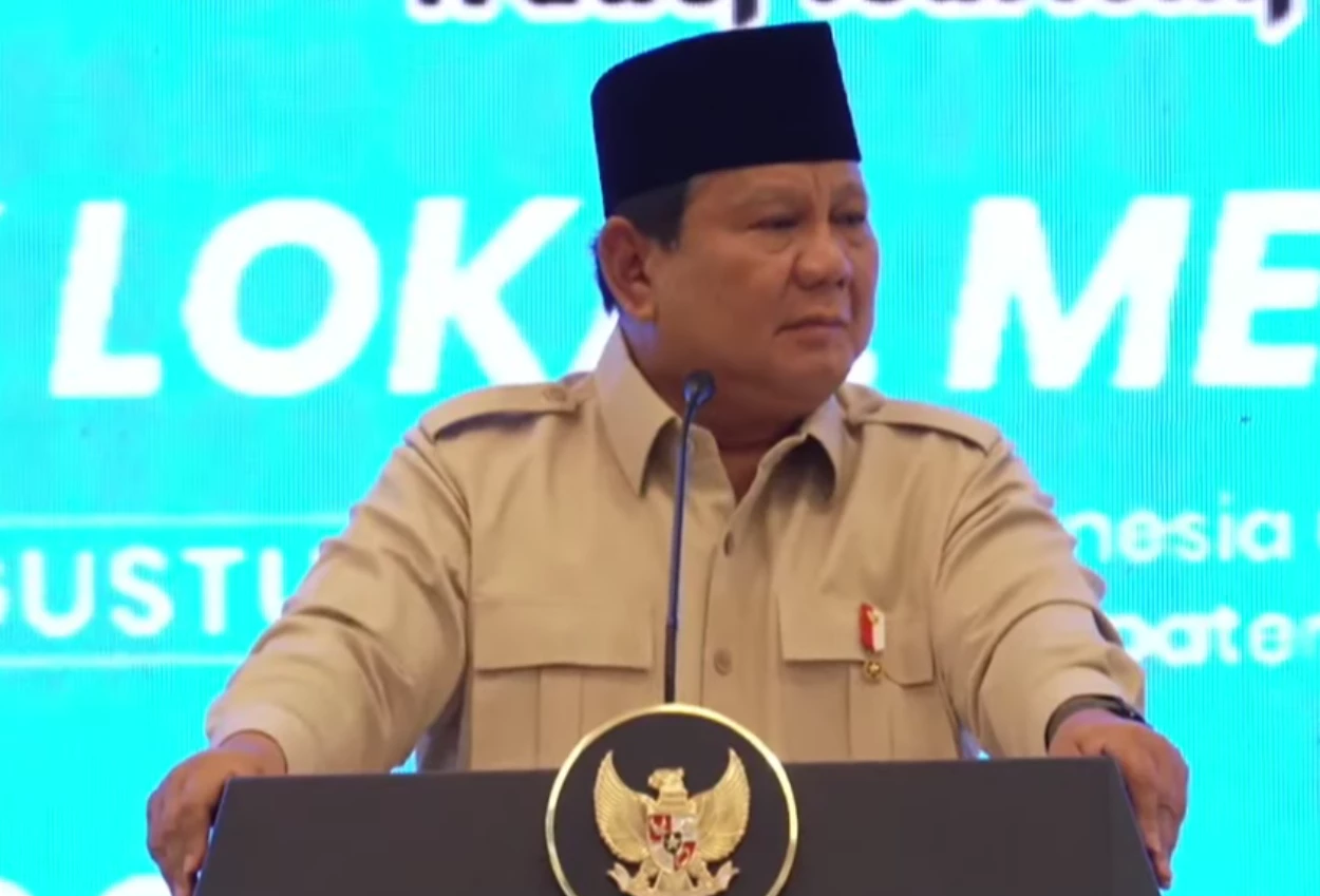 Presiden prabowo resmikan apkasi expo 2025 di ice bsd