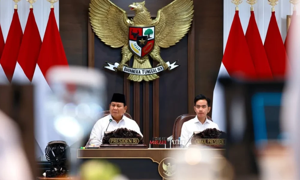 Presiden prabowo serukan sikap tenang hadapi geopolitik dunia