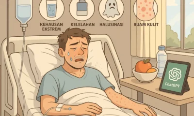 Pria asal as masuk igd gegara ikuti tips kesehatan dari chat gpt