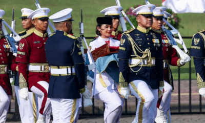Profil bianca alessia, sang pembawa baki bendera merah putih di istana negara