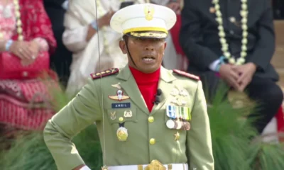 Profil kolonel amril hairuman, komandan upacara hut ri di istana negara