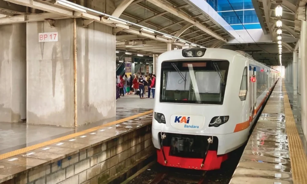 Rayakan hut ri ke 80, tiket kereta bandara soetta diskon hingga 45 persen