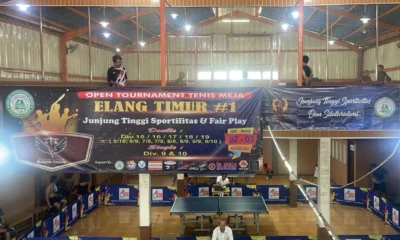 Rayakan kemerdekaan, turnamen tenis meja siap diselenggarakan tiap tahun oleh kantor elang timur