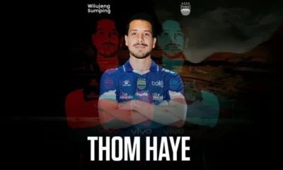 Resmi! gelandang timnas indonesia thom haye gabung persib bandung