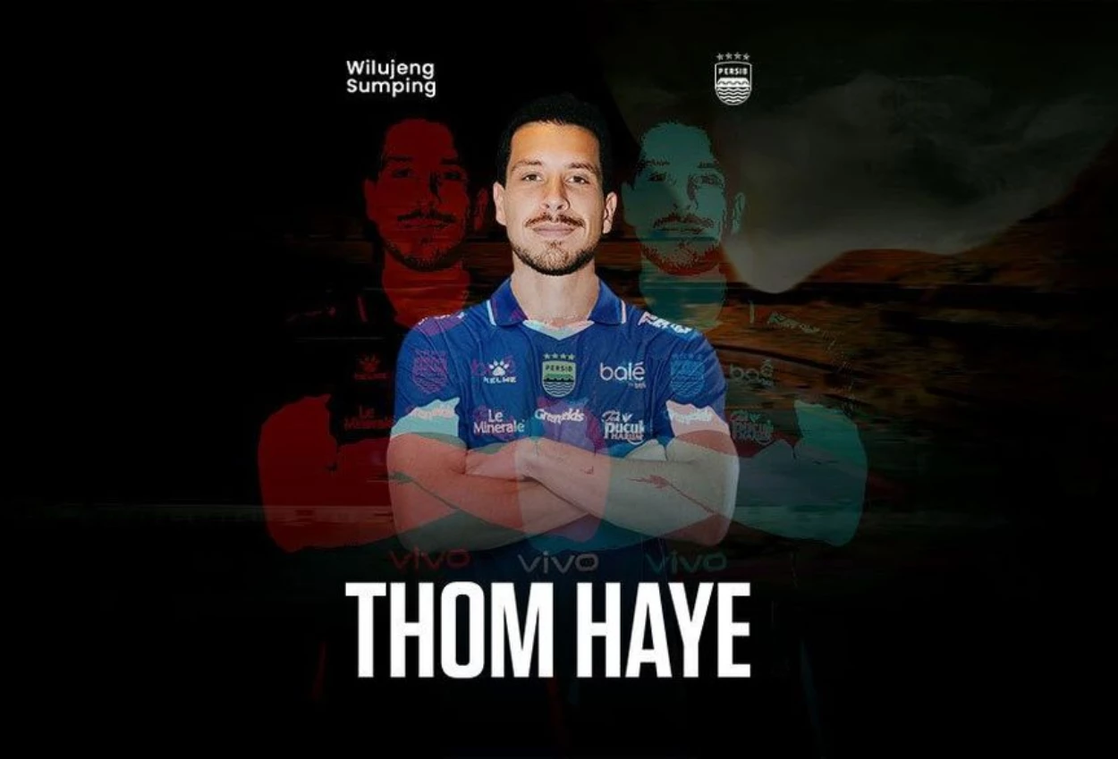 Resmi! gelandang timnas indonesia thom haye gabung persib bandung