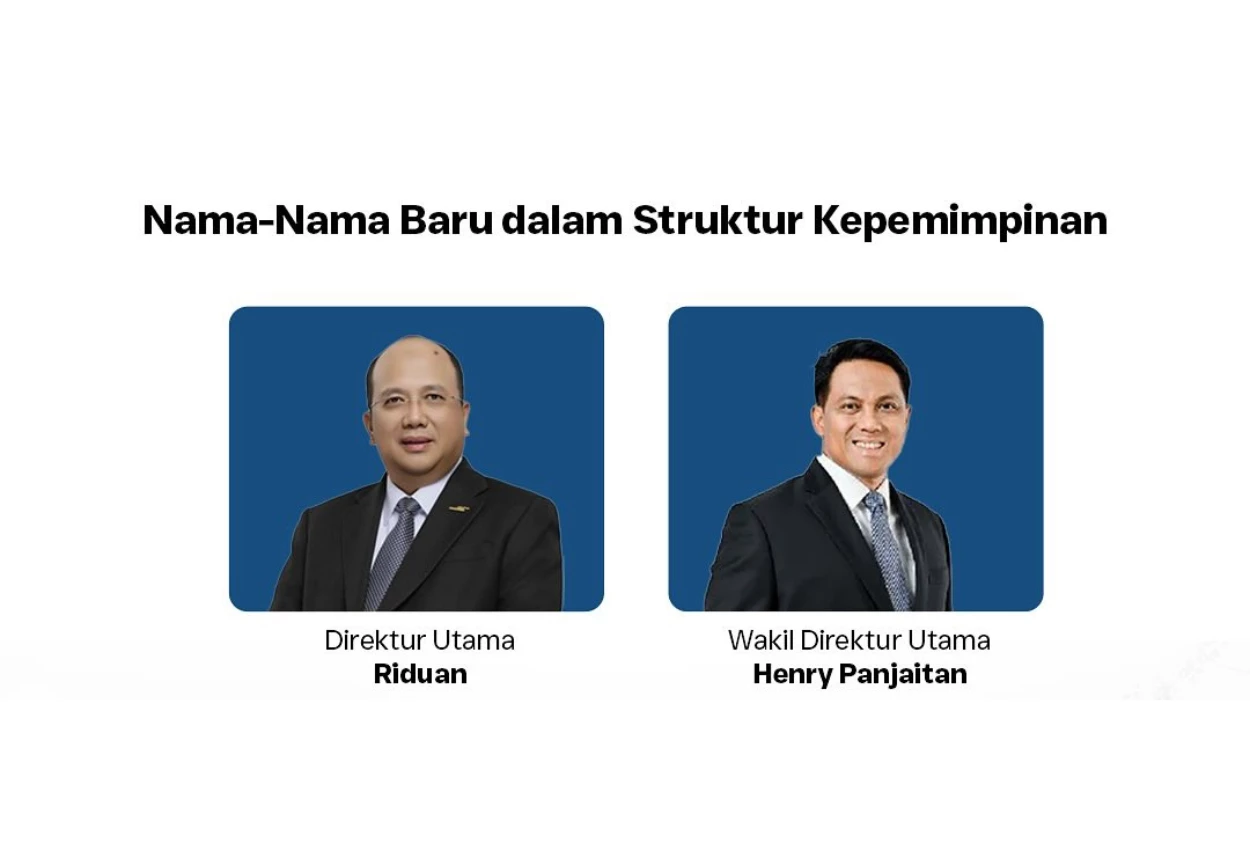 Riduan henry resmi terpilih sebagai dirut dan wadirut bank mandiri