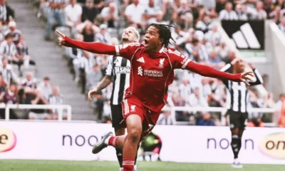 Rio ngumoha cetak rekor, jadi pencetak gol termuda dalam sejarah liverpool