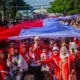 Sambut hut ri, kota bogor gelar kirab merah putih sepanjang 500 meter dan diikuti ribuan peserta