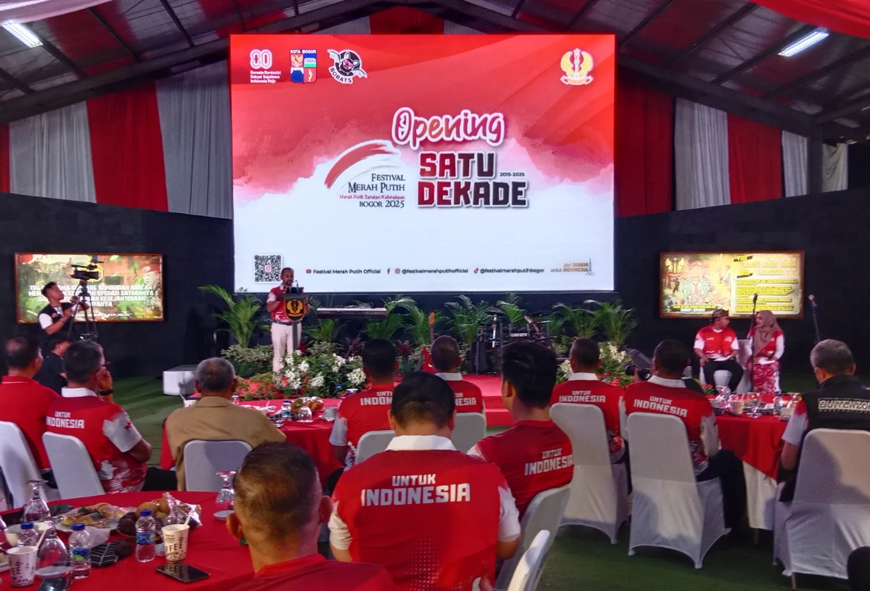 Sambut hut ri, kota bogor kembali gelar festival merah putih