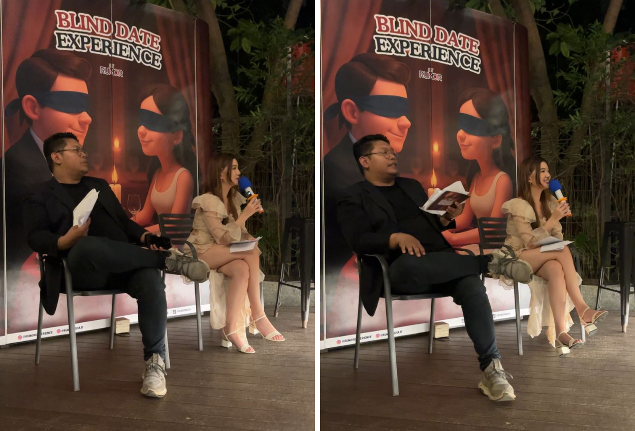 Sharing session jadi penutup hangat acara blind date experience