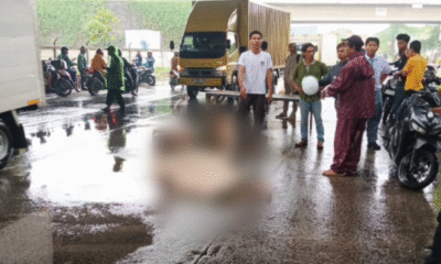 Siswi sma tewas terlindas truk di kolong tol menuju bandara soetta