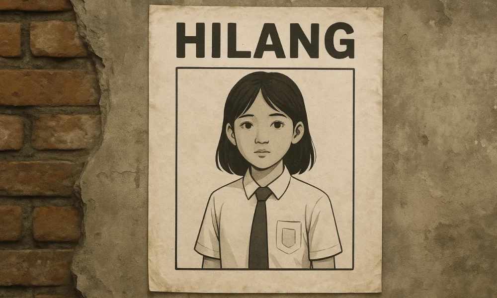 Siswi smp di tangsel hilang, diduga dibawa kabur pemulung