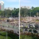 Situasi terkini demo di jakarta & pantauan lalu lintas hari ini
