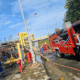 Stasiun pengumpul gas milik pertamina di subang meledak