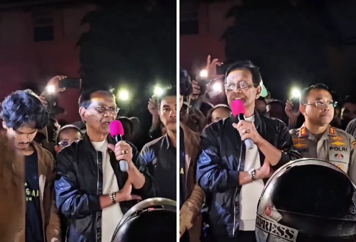 Sultan hamengku buwono x datangi polda diy saya sepakat dengan tuntutan demo