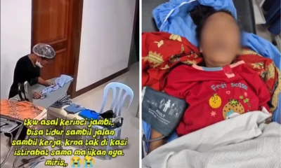 Tkw asal kerinci mengigau bekerja saat tidur, diduga tak diberi istirahat oleh majikan