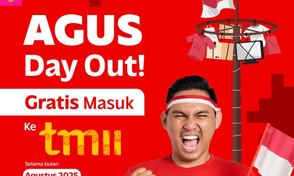 Tmii bagi bagi tiket gratis untuk nama agus, berlaku 1–31 agustus 2025