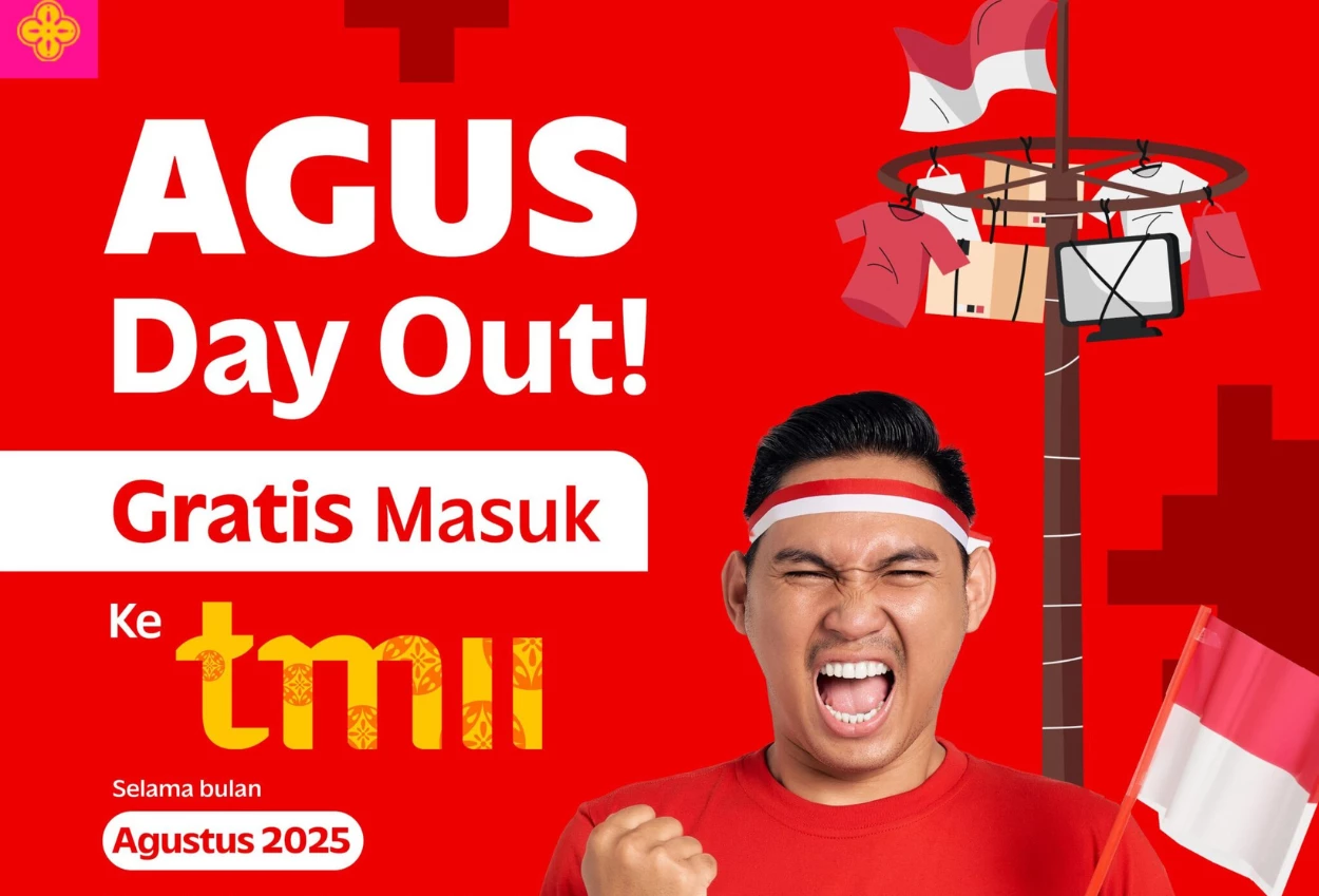 Tmii bagi bagi tiket gratis untuk nama agus, berlaku 1–31 agustus 2025