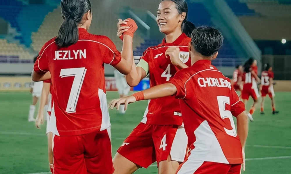 Timnas putri indonesia u 16 bantai 6 0 timor leste di asean girls championship 2025