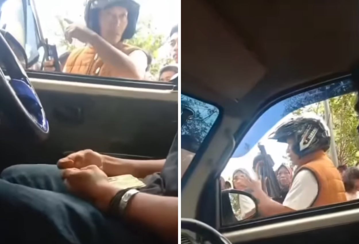 Tukang sayur di sulsel ditampar anggota tni karena pasang bendera one piece